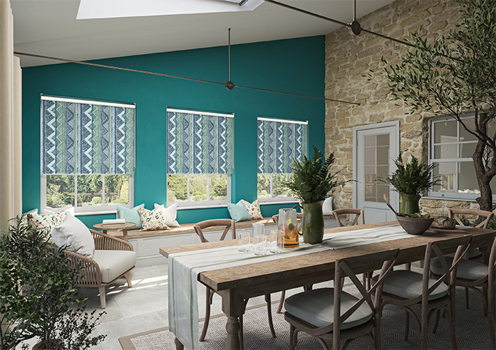 Cerrado, Electric Blues - Roller Blind - Image 7